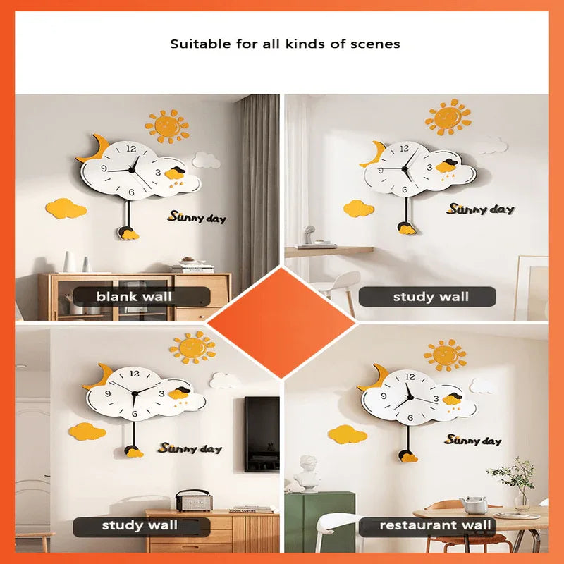 Creative acrylic wall clock - Prozone