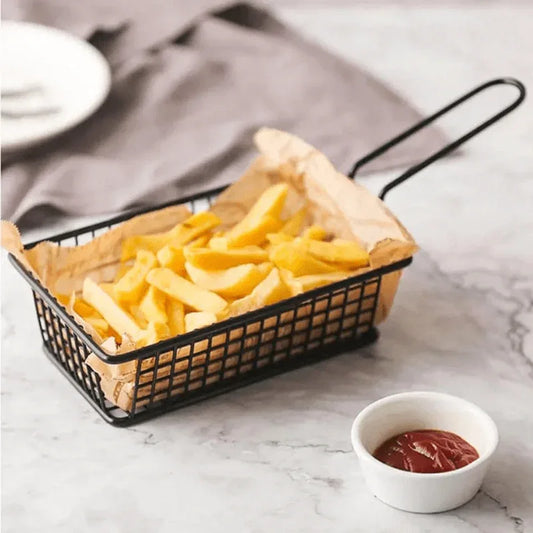 Rectangle iron fries bucket - Prozone