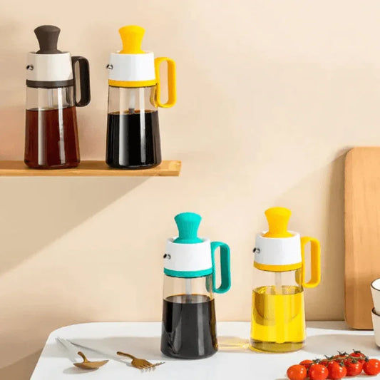 Seasoning oil bottle with silicon brush 630ml - Prozone
