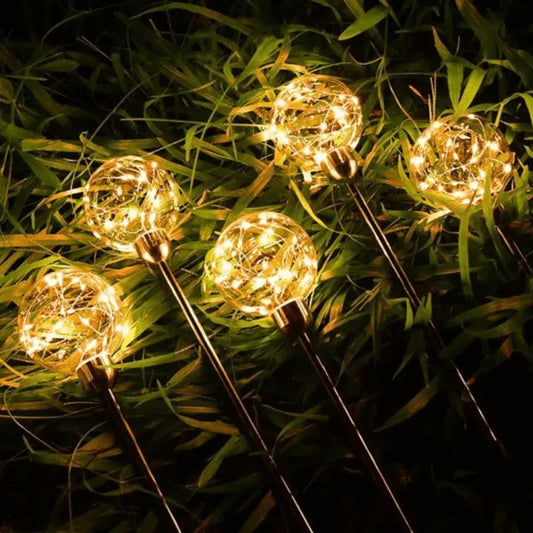 Solar ball reed lamp (2 pcs) - Prozone