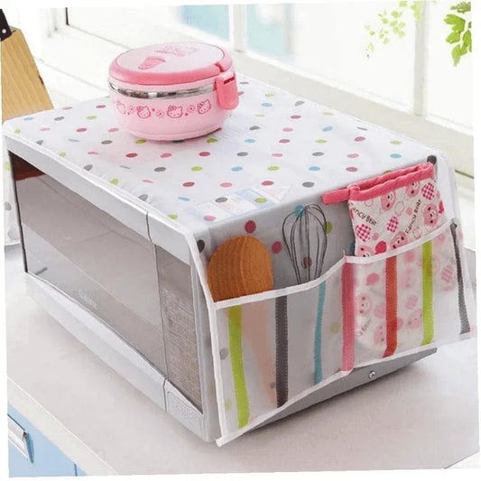 Microwave dust cover waterproof double pocket storage bag - Prozone