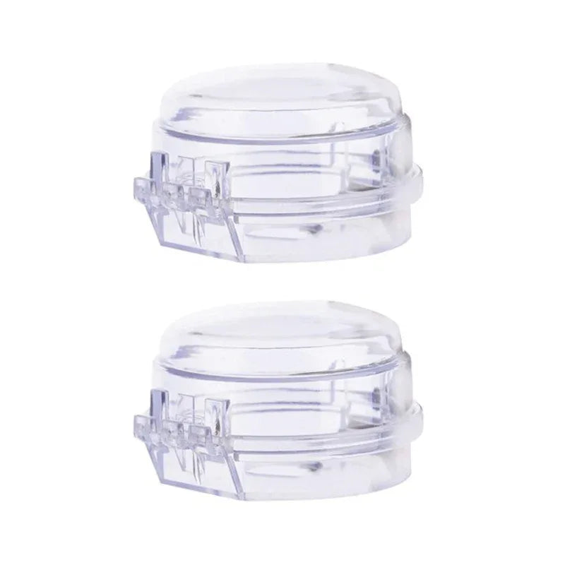 Pair of universal kitchen gas stove knob covers without lock - Prozone