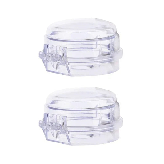 Pair of universal kitchen gas stove knob covers without lock - Prozone