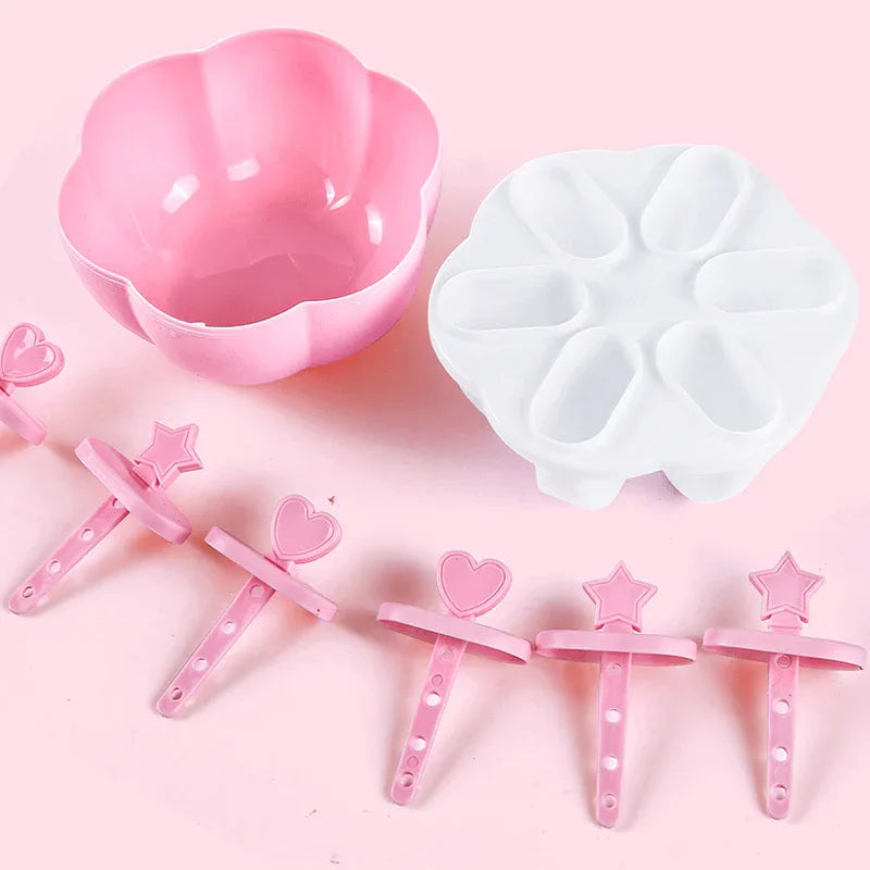 Silicone ice cream mold ice with sticks - Prozone