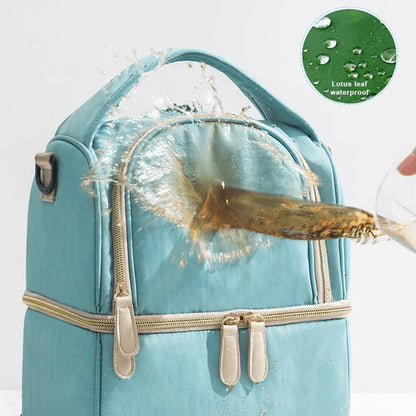 Double layer picnic camping food carrier bag - Prozone