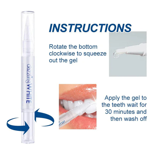 2 pcs teeth whitening pen for plaque and stains removal - Prozone