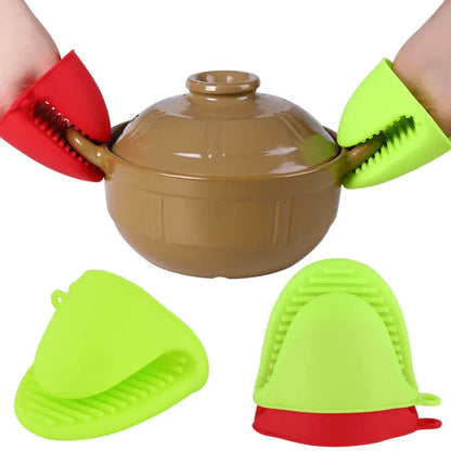 Silicone oven gloves heat resistant pack of 2 - Prozone