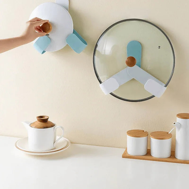 Self adhesive pot lid holder - Prozone