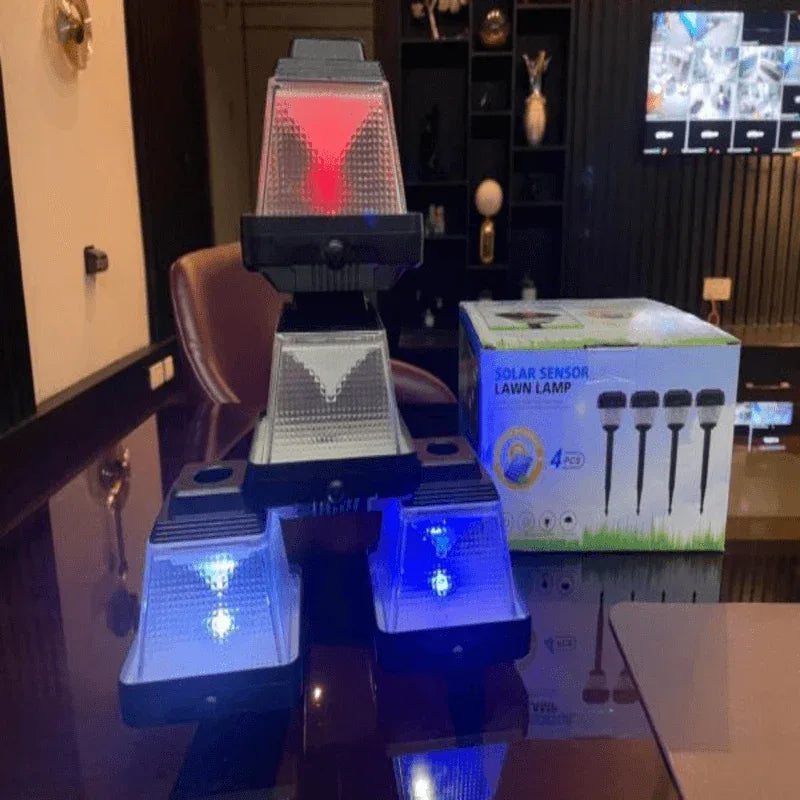 Multicolored lawn lamps - Prozone