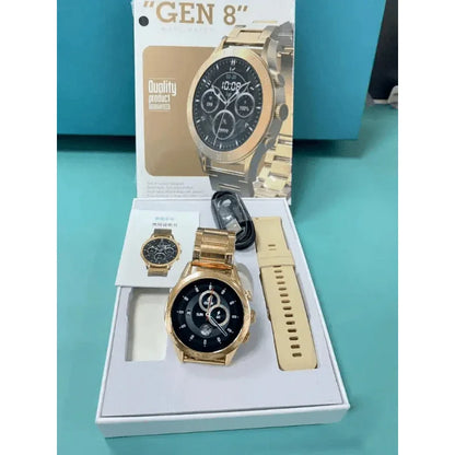 Fossil stylish 8th generation round dial dual strap smart watch - Prozone