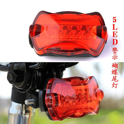 5 led rear tail bicycle back light - Prozone