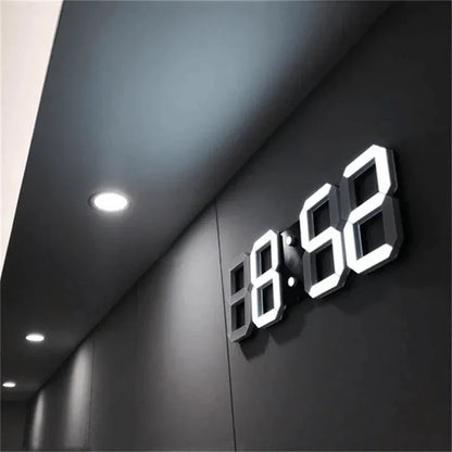 3d led electronic watch table modern digital alarm clocks - Prozone