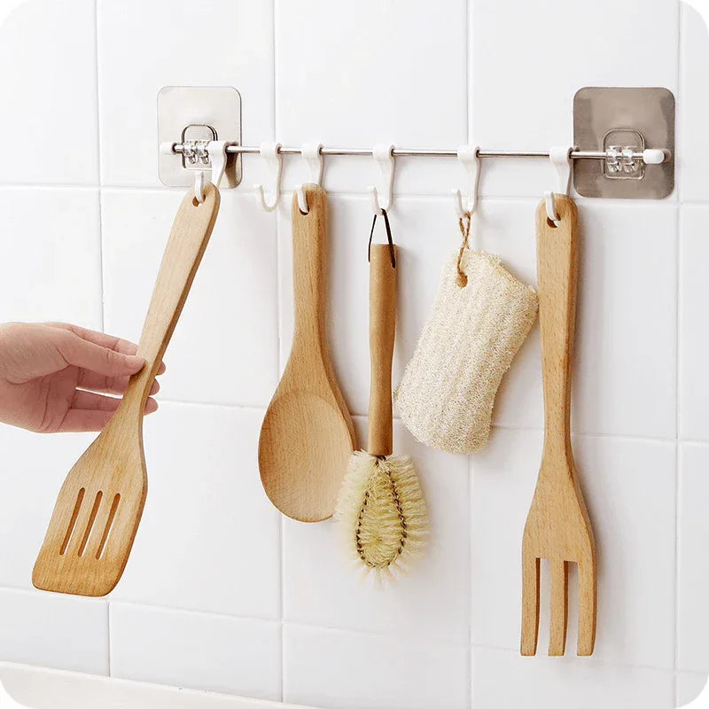 Steel rod wall mounted kitchen hanger - Prozone