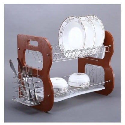 3 layers kitchen metal wire dish rack - Prozone