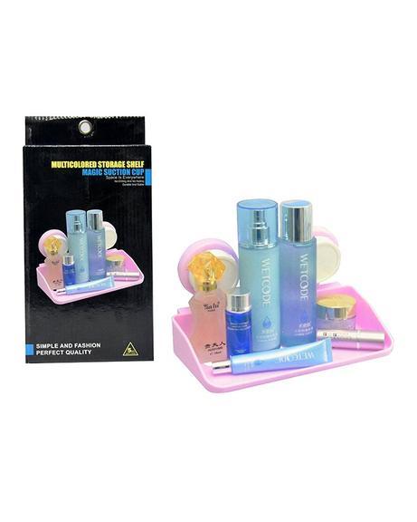 Multi colored storage shelf with magic suction cup - Prozone