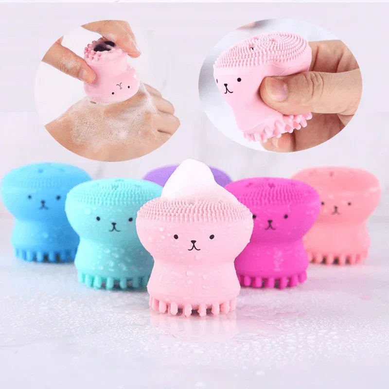 Silicone facial cleansing octopus massage brush - Prozone