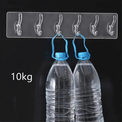 Transparent 5 hook strip - Prozone