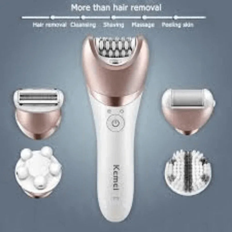 Kemei km-8001 5 in 1 electric epilator shaver hair remover - Prozone