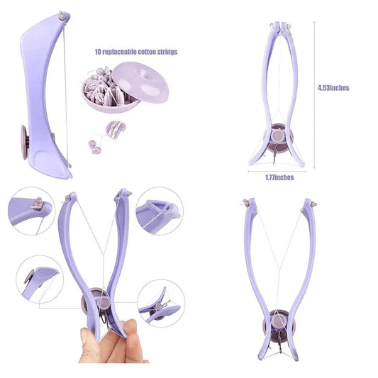 Manual slique hair threading machine - Prozone