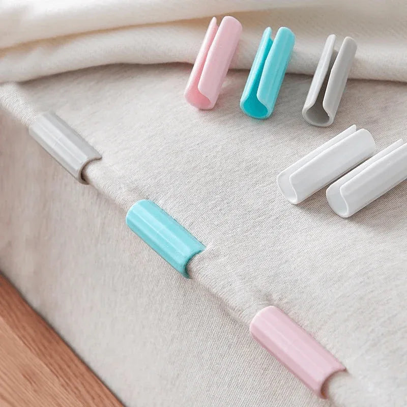 Pack of 2 (24pcs) bed sheet fixing grip clip - Prozone