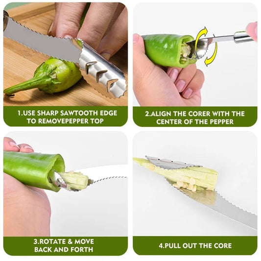 Vegetable Cutter and Seed Remover - Prozone