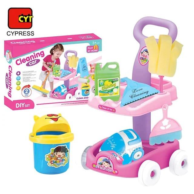 Kids cleaning trolley vacuum cleaner set - Prozone
