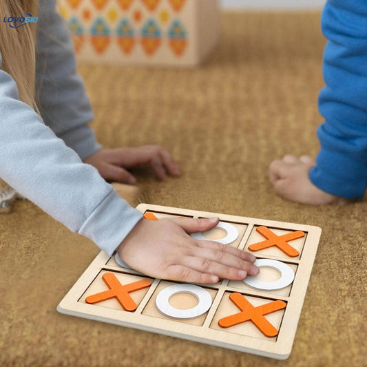 Wooden Tic TAC Toe Game - Prozone