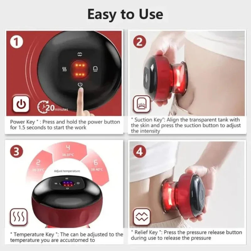 Cellulite massager massage tool for pain relief - Prozone