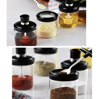 Glass Seasoning Bottle Spice Jar - Prozone