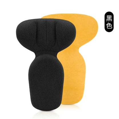 1pair high heels t-shape women insoles for shoes- black