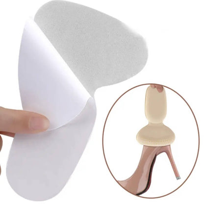 1pair high heels t-shape women insoles for shoes- black