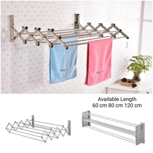 Stainless steel space saver rack wall mounted - Prozone
