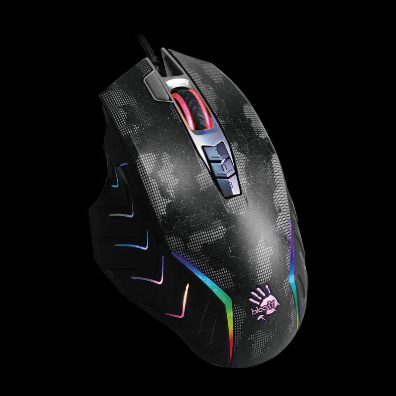 95s 8000 cpi ultra activated 2 rgb animation gaming wired mouse - Prozone