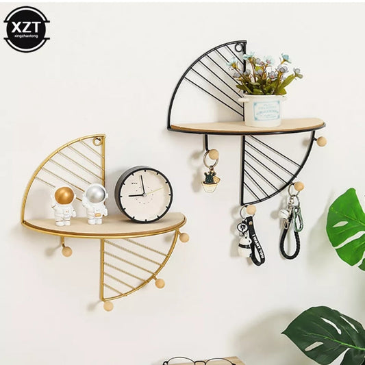 Home creative circle shape wall shelf - Prozone