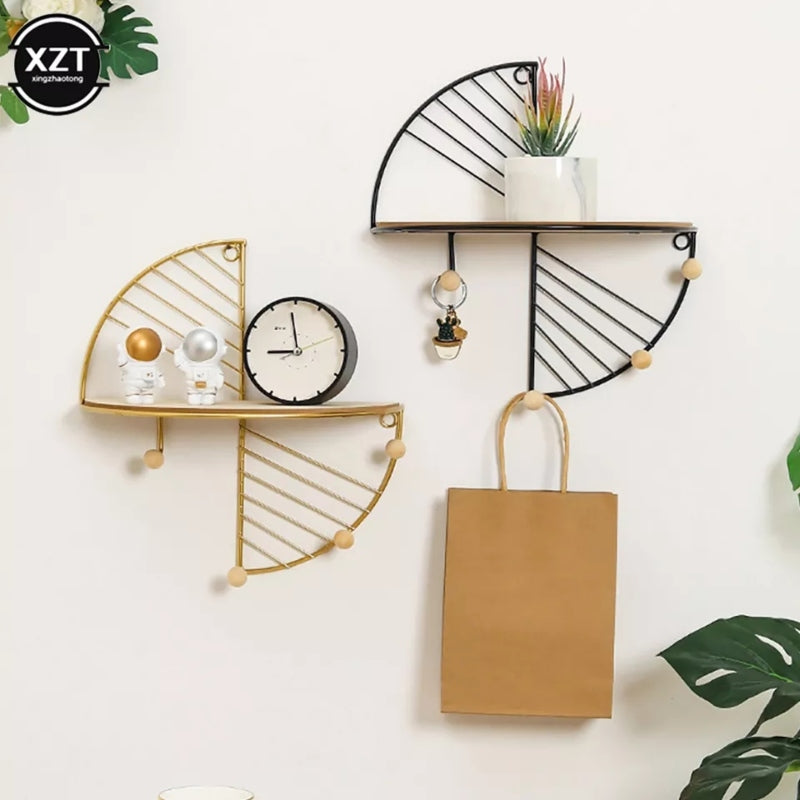 Home creative circle shape wall shelf - Prozone