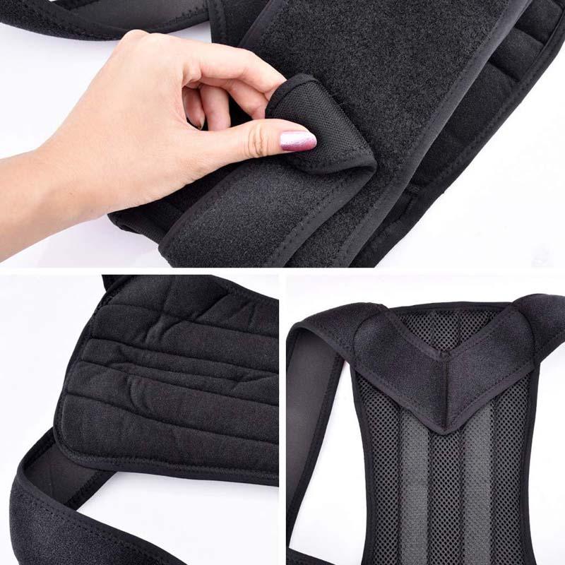Posture corrector back brace adjustable straightener - Prozone
