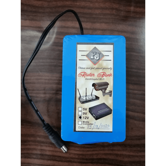 12V Router Backup UPS Power bank For WIFI Router Device