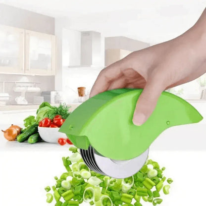 Rolling mincer herbal manual hand scallion cutter slicers - Prozone