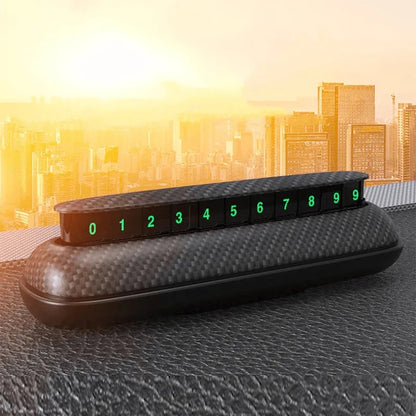 Universal car luminous temporary parking card - Prozone