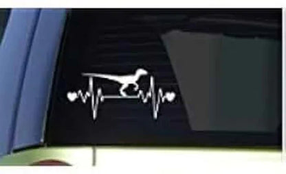 Heartbeat lifeline monitor screen car sticker - Prozone