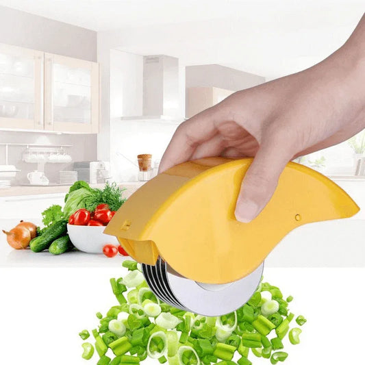 Rolling mincer herbal manual hand scallion cutter slicers - Prozone