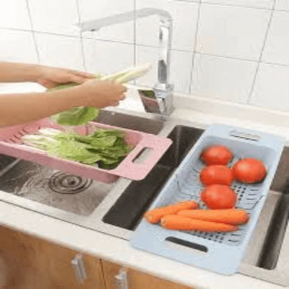 Adjustable length plastic sink drain basket - Prozone
