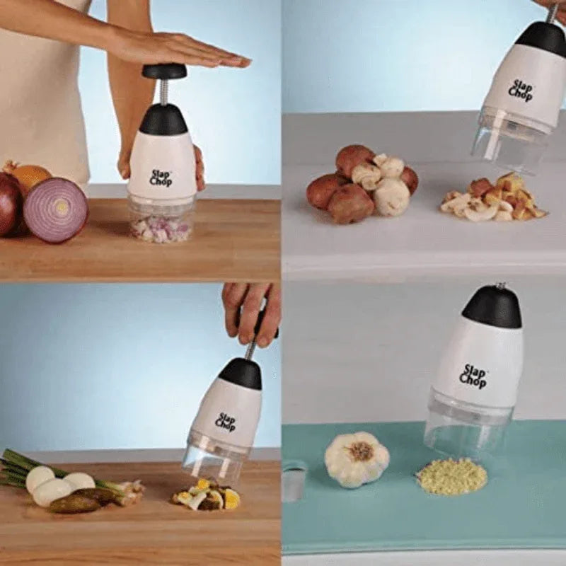 Slap chop slicer with stainless steel blades - Prozone