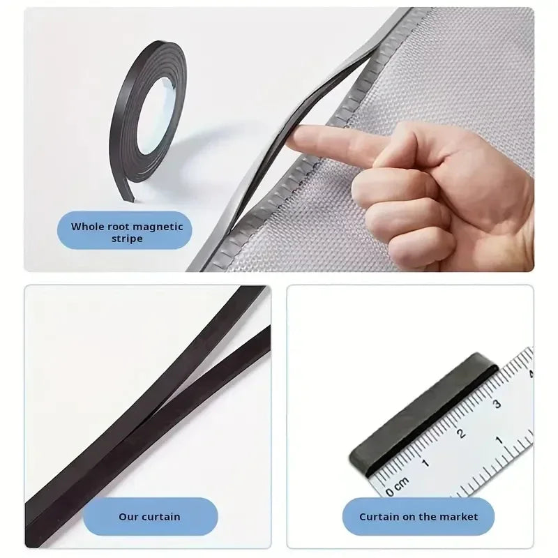 Magnetic Self Priming Mosquito Proof Screen Door - Prozone