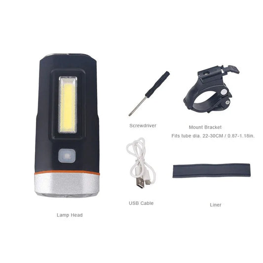 Rechargeable t6 waterproof led bicycle head light - Prozone