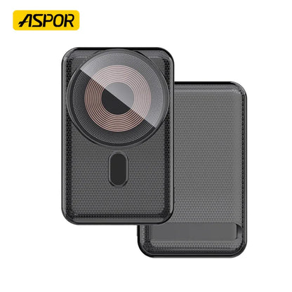 Aspor 10000mah a326 digital display magnetic wireless power bank - Prozone