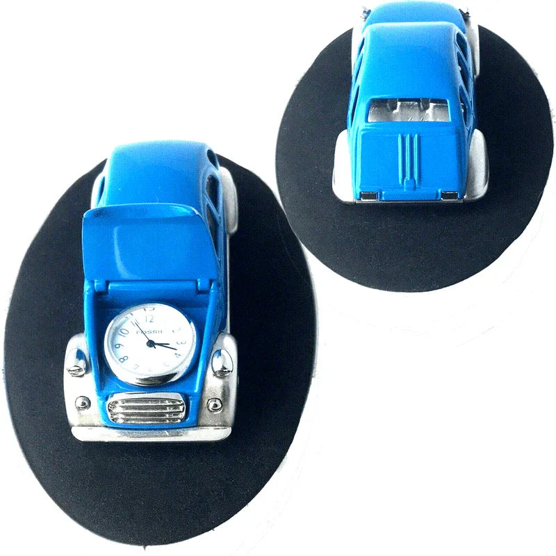 Fossil brand antique foxy beetle car clock - metal - Prozone