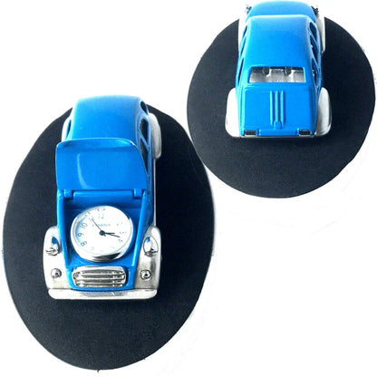 Fossil brand antique foxy beetle car clock - metal - Prozone