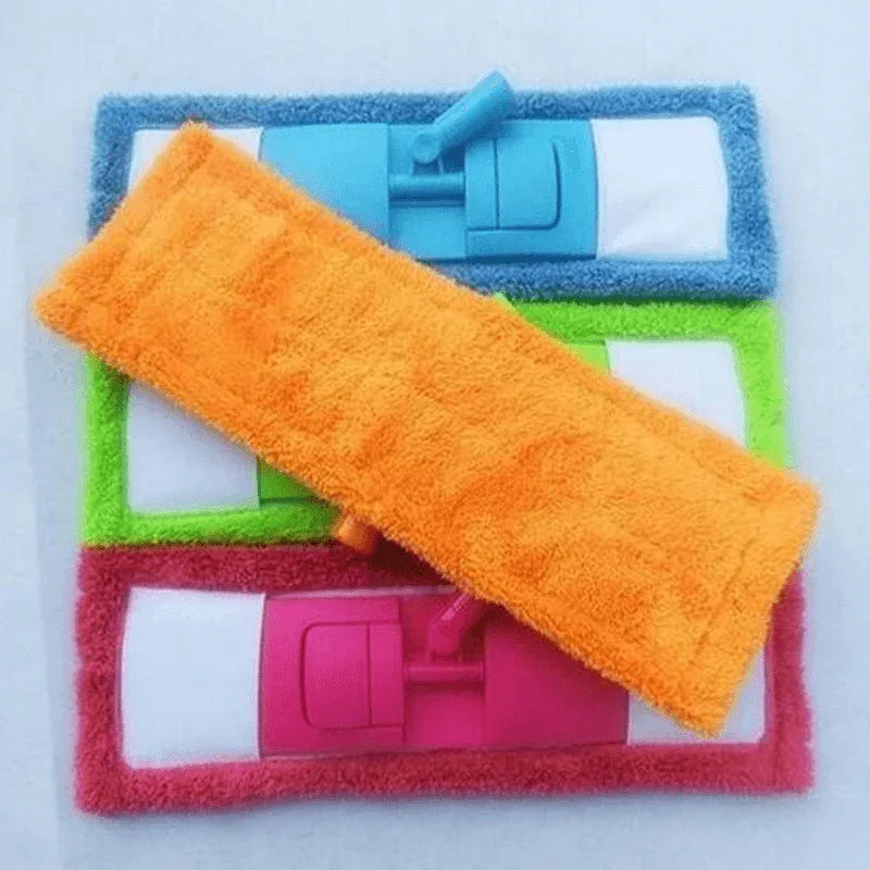 4 pcs home cleaning pad mop head coral velvet - Prozone