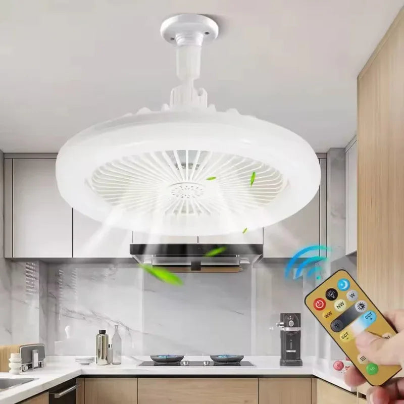 Remote Control Ceiling Fans with LED Lamp - Prozone